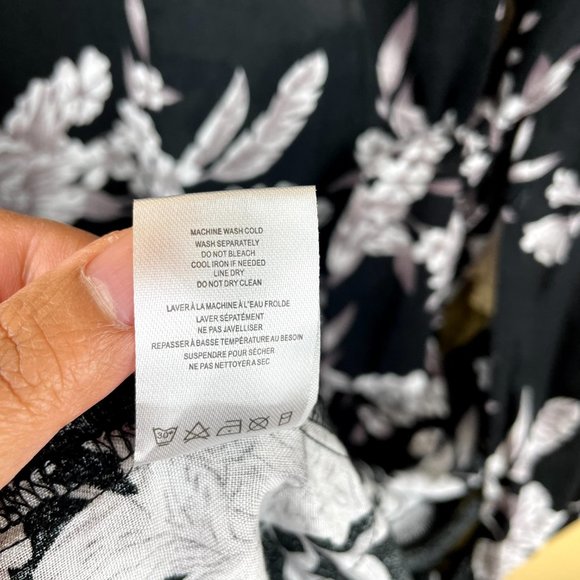 Spritual Gangster Maya Kimono Floral Pockets OS - Picture 7 of 9